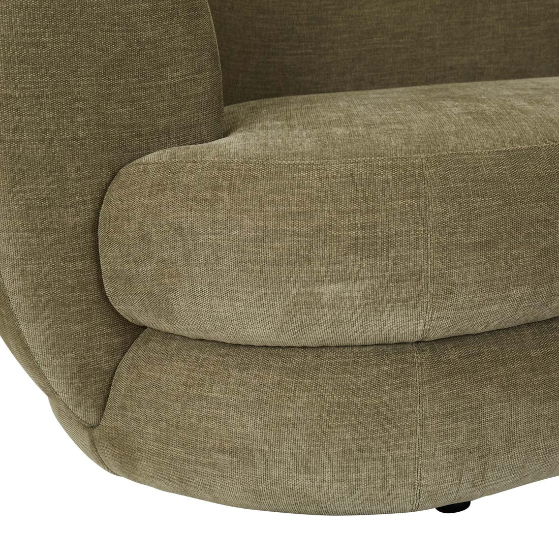 Hugo Vera 4 Seater Sofa - Copeland Olive