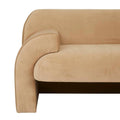 Juno Aubury 3 Seater Sofa - Camel Velvet