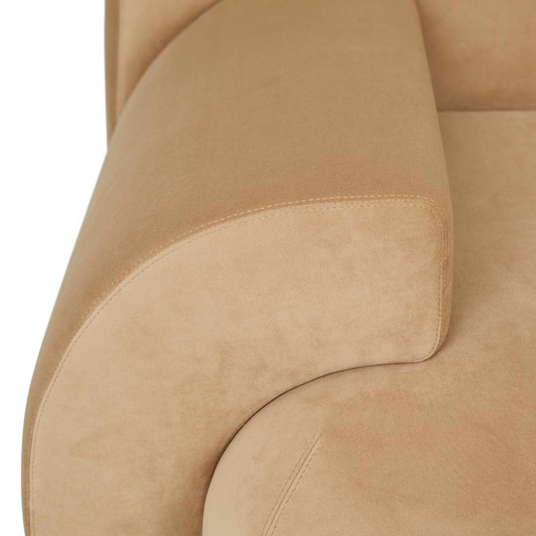 Juno Aubury 3 Seater Sofa - Camel Velvet