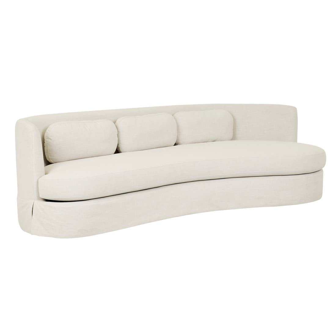 Sidney Bay 3 Seater Sofa - Eames Parchment