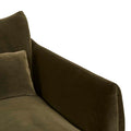 Sidney Peak Sofa Chair - Caper Velvet