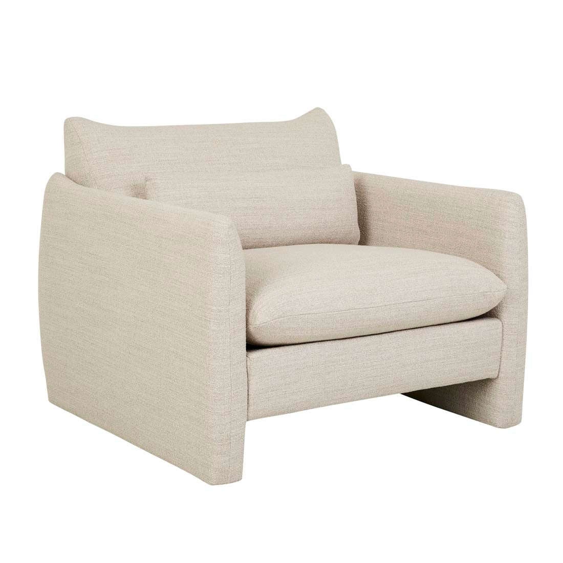 Sidney Peak Sofa Chair - Natural Speckle