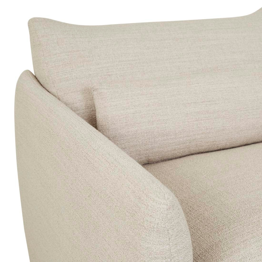 Sidney Peak Sofa Chair - Natural Speckle