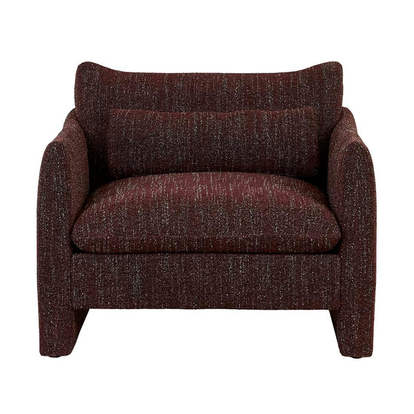 Sidney Peak Sofa Chair - Plum Speckle