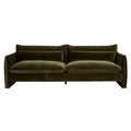 Sidney Peak 3 Seater Sofa - Caper Velvet