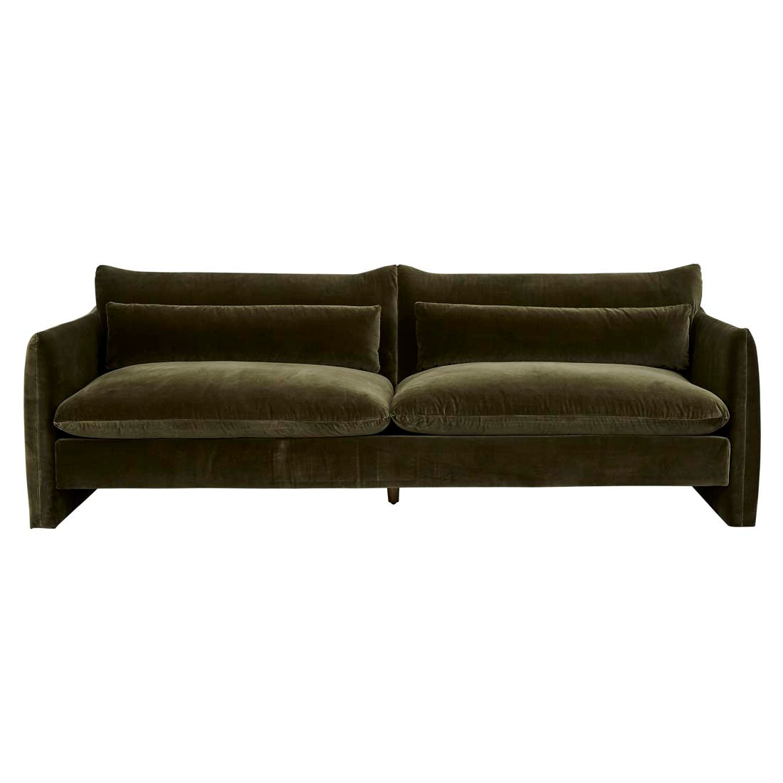 Sidney Peak 3 Seater Sofa - Caper Velvet