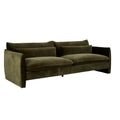 Sidney Peak 3 Seater Sofa - Caper Velvet