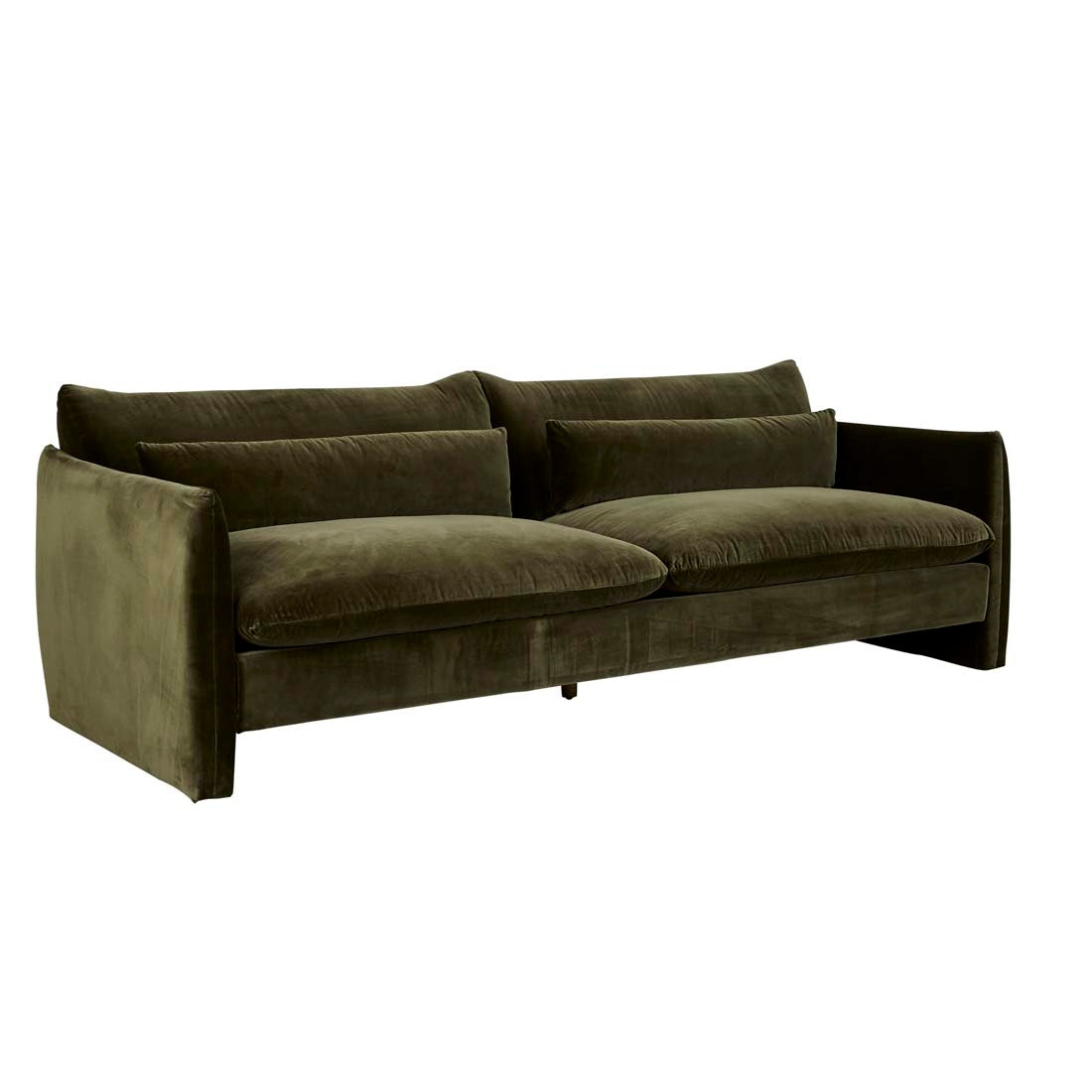 Sidney Peak 3 Seater Sofa - Caper Velvet