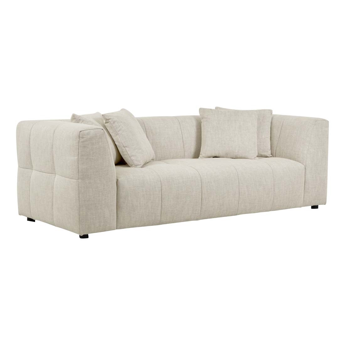 Sidney Slouch 3 Seater Sofa - Barley