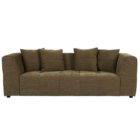 Sidney Slouch 3 Seater Sofa - Copeland Olive