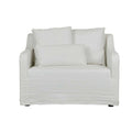 Sidney Slip Sofa Chair - Milk