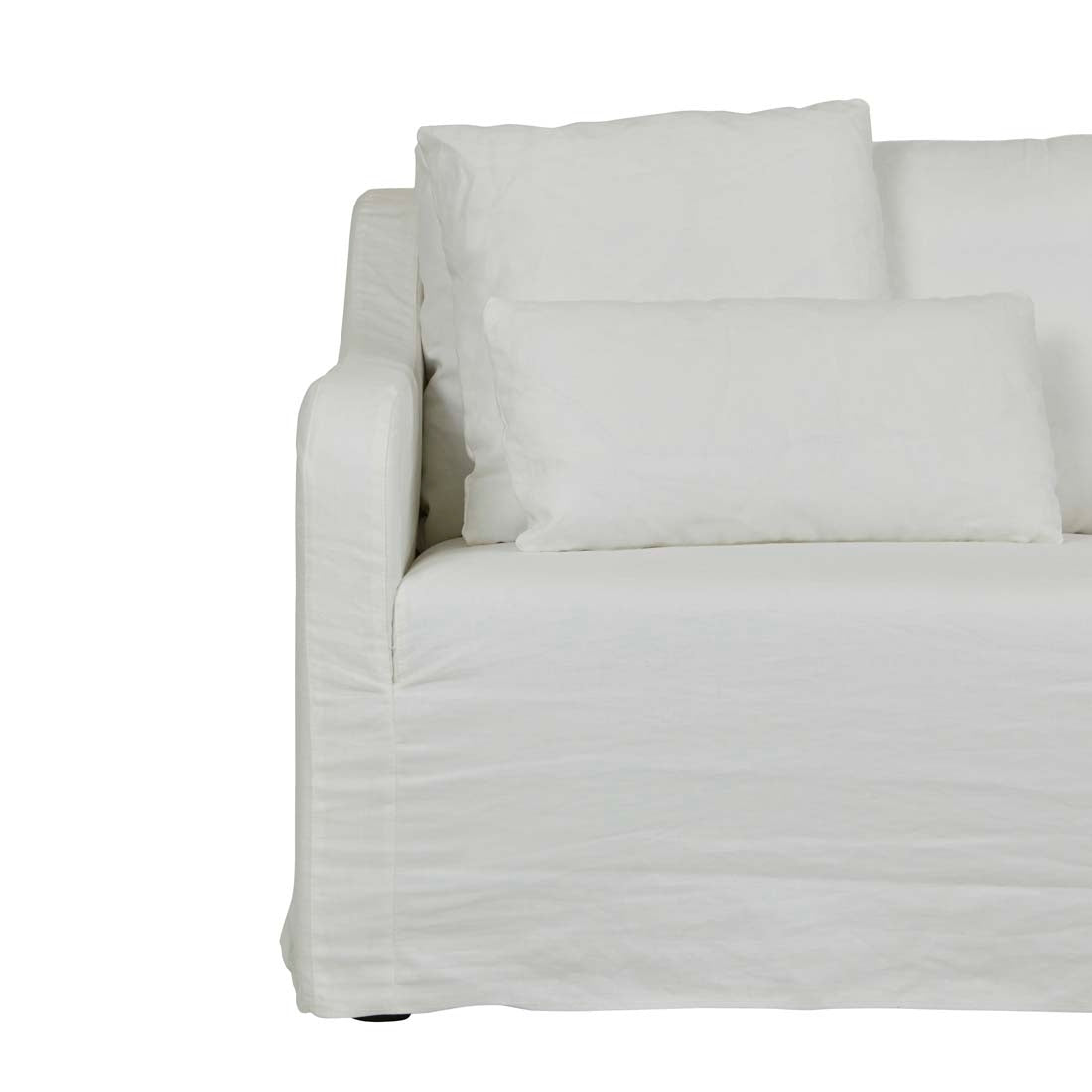 Sidney Slip Sofa Chair - Milk