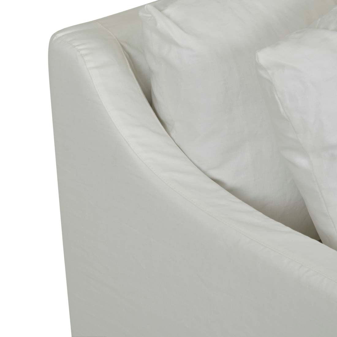 Sidney Slip Sofa Chair - Milk