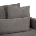 Sidney Slip Sofa Chair - Washed Smoke