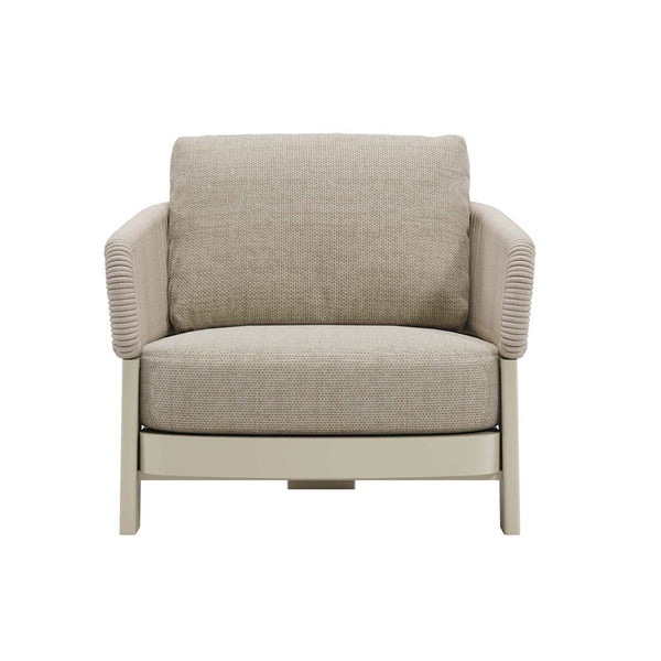 Valencia Rope 1 Seater Sofa - Natural - Sand