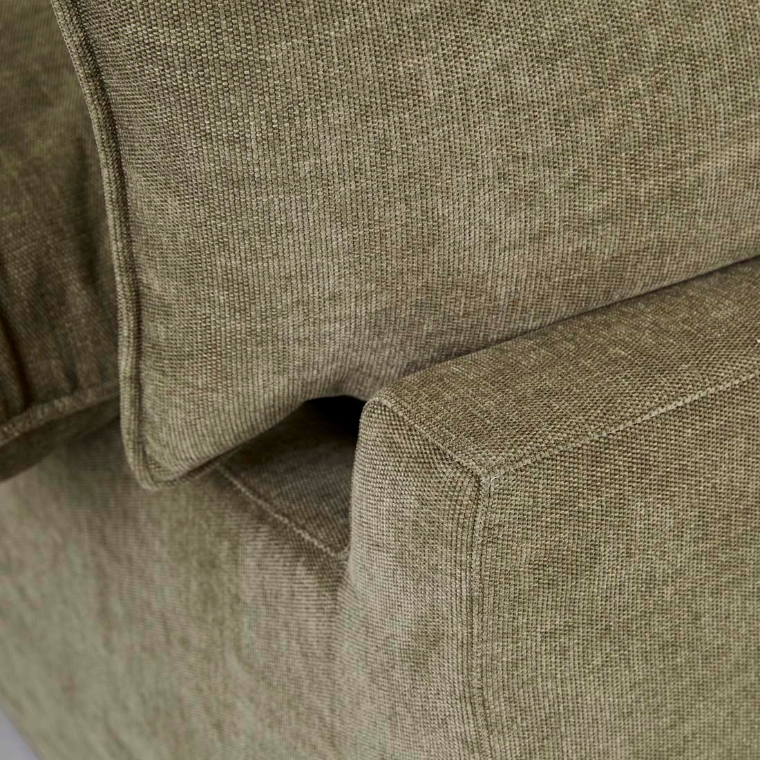 Vittoria Como 3 Seat Sofa - Copeland Olive