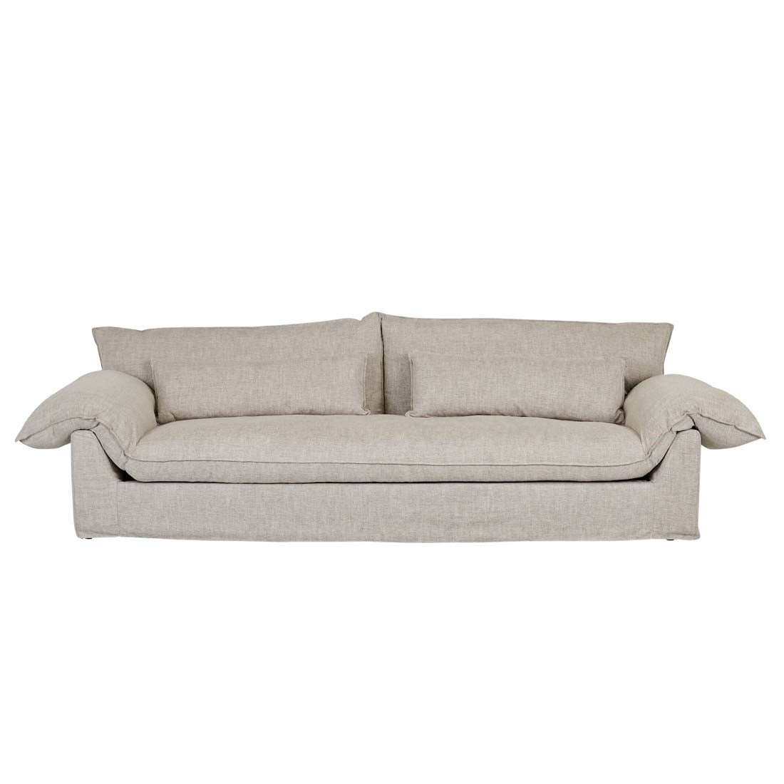 Vittoria Como 4 Seat Sofa - Barley