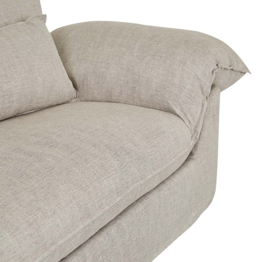 Vittoria Como 4 Seat Sofa - Barley