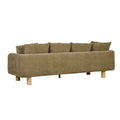 Vittoria Elliot 4 Seater Sofa - Copeland Olive