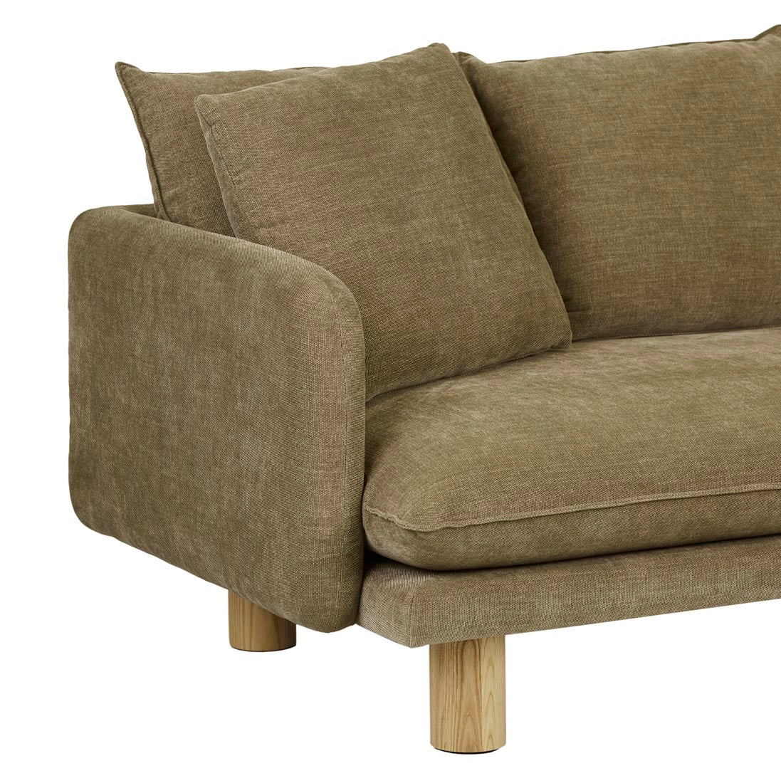 Vittoria Elliot 4 Seater Sofa - Copeland Olive