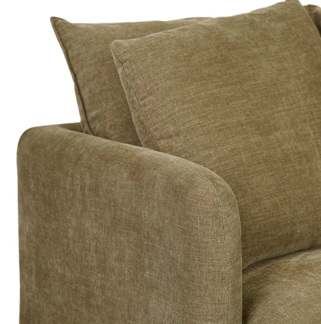 Vittoria Elliot 4 Seater Sofa - Copeland Olive