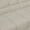 Vittoria Olive 3 Seater Sofa - Buttermilk Tweed