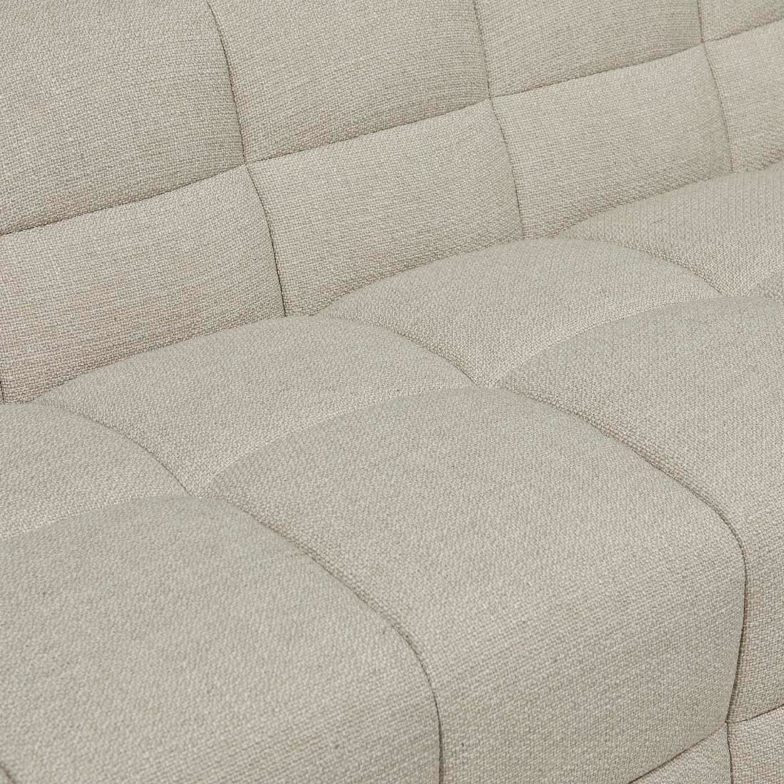 Vittoria Olive 3 Seater Sofa - Buttermilk Tweed