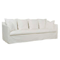 Vittoria Slip Cover 3 Seater Sofa - Milk