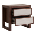 Ebba Bedside Table - Walnut