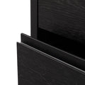 Norris Bedside Table - Black Oak Veneer