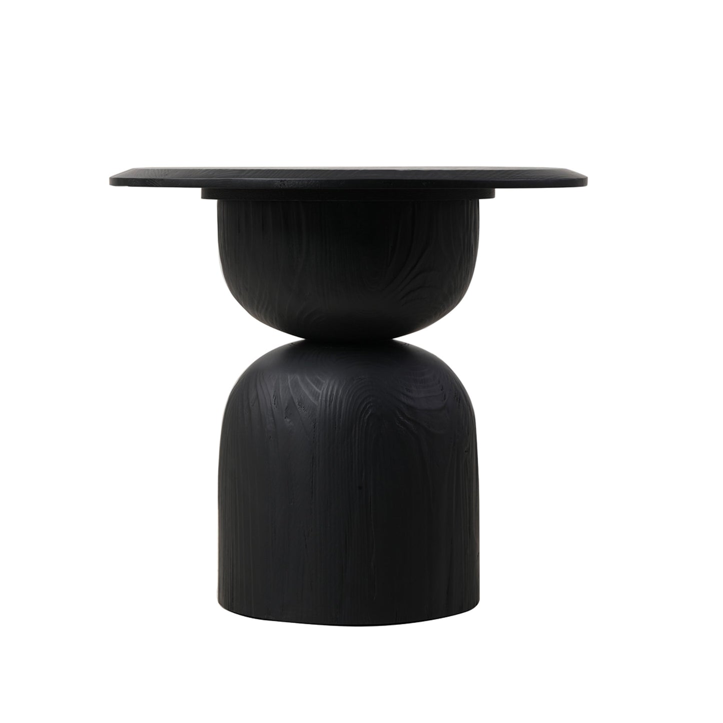 Gabriel Round Side Table - Full Black