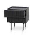 Aniya Bedside Table - Full Black