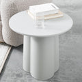 Polly Round Side Table - Light Grey