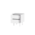 Higgins Bedside Table - White