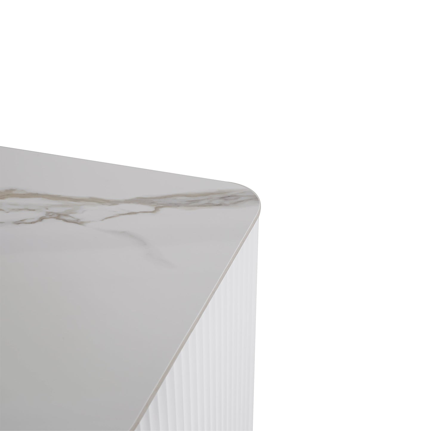 Higgins Bedside Table - White