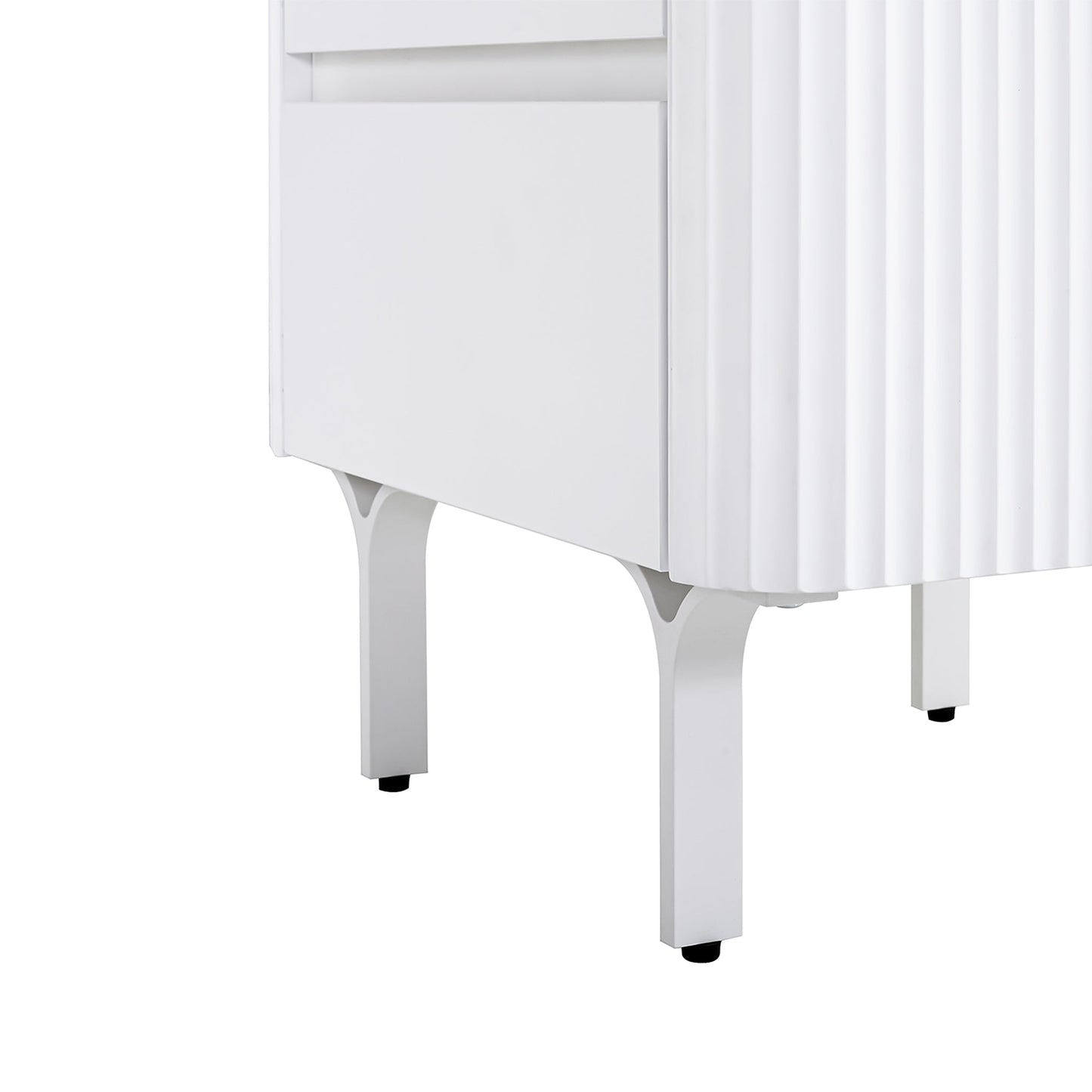 Higgins Bedside Table - White