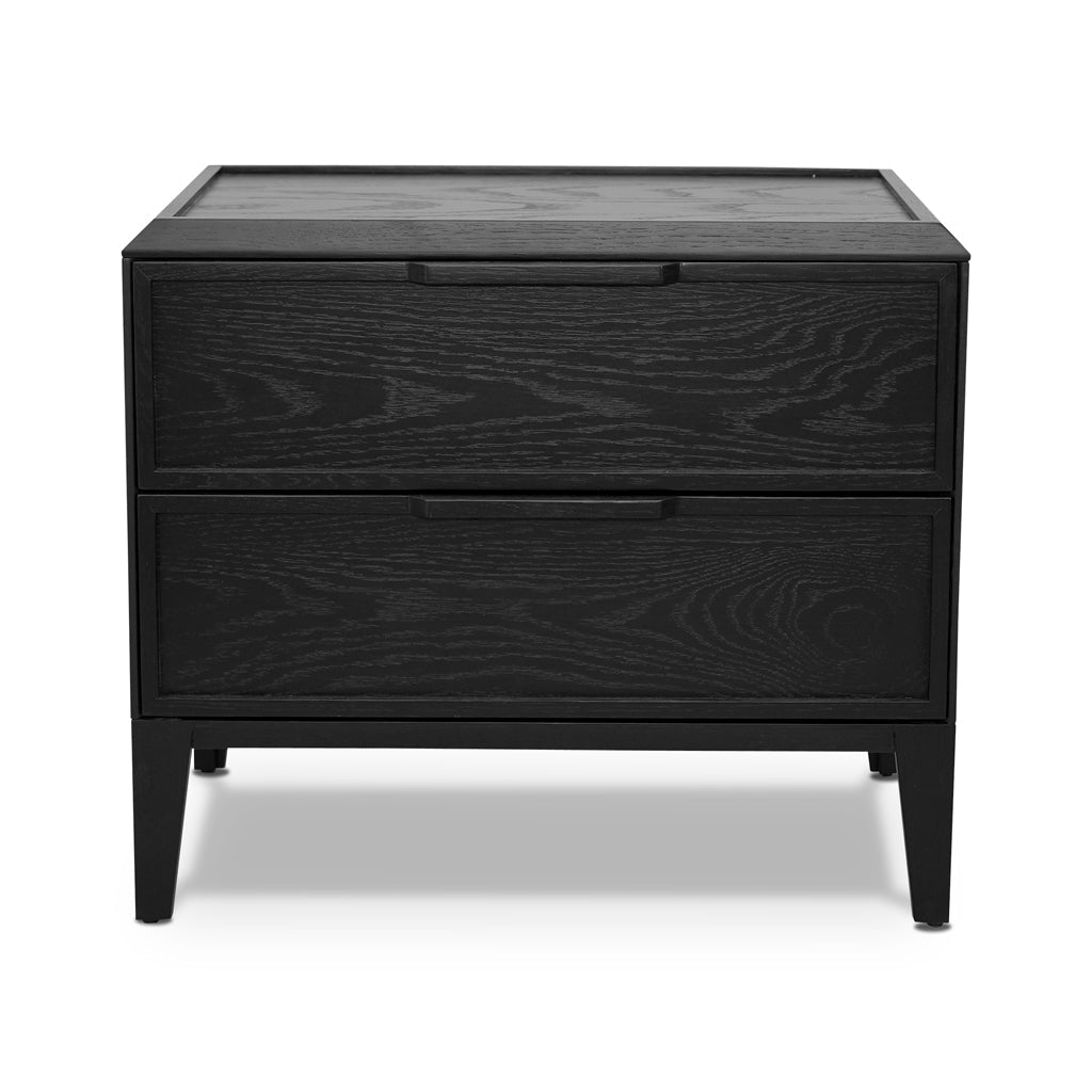 Imrich Bedside Table - Full Black