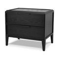 Imrich Bedside Table - Full Black