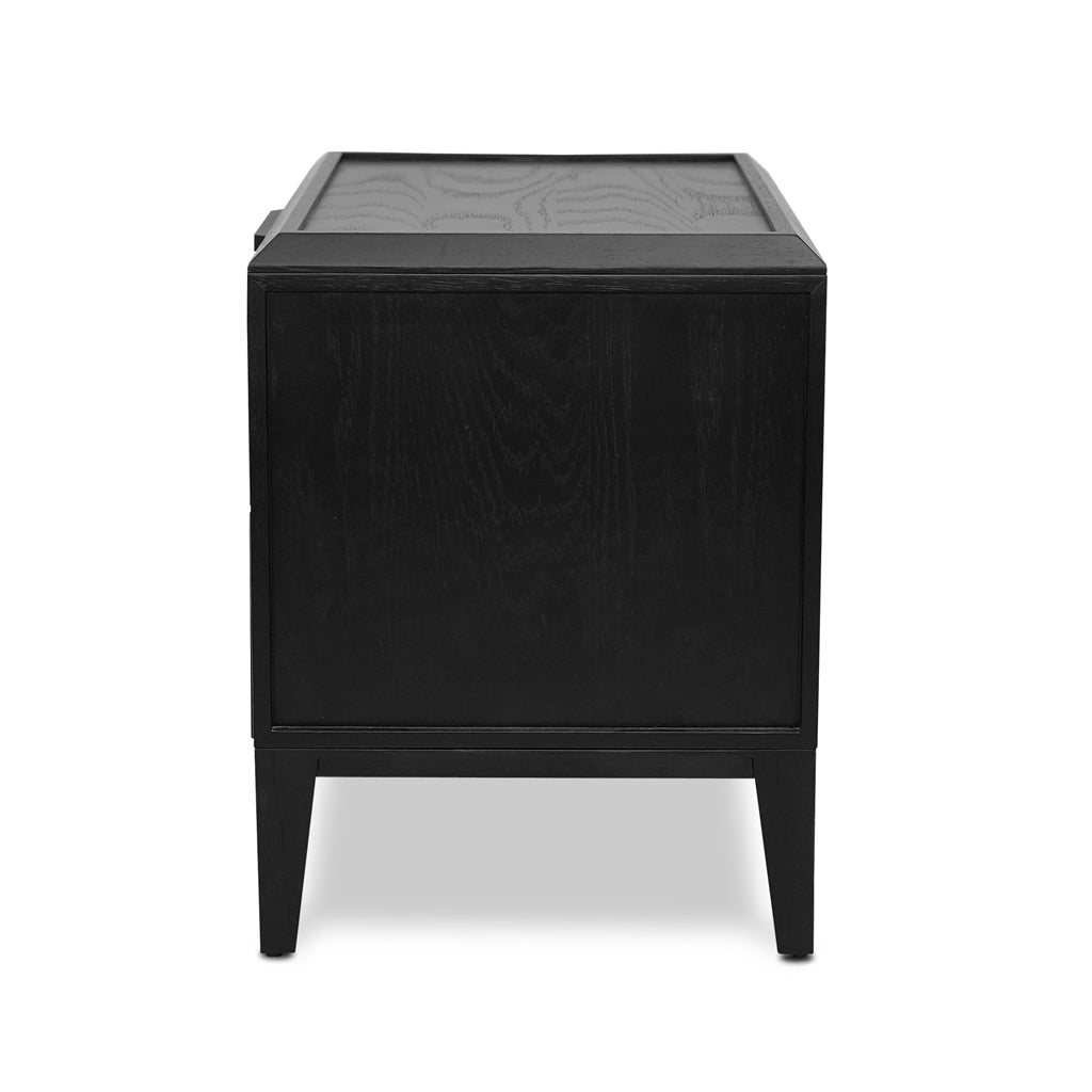 Imrich Bedside Table - Full Black