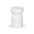 Anttoni 38cm Round Side Table - White