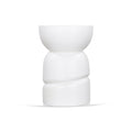 Anttoni 38cm Round Side Table - White