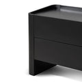 Latonya Bedside Table - Matte Black