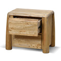 Varika 55cm Bedside Table - Natural