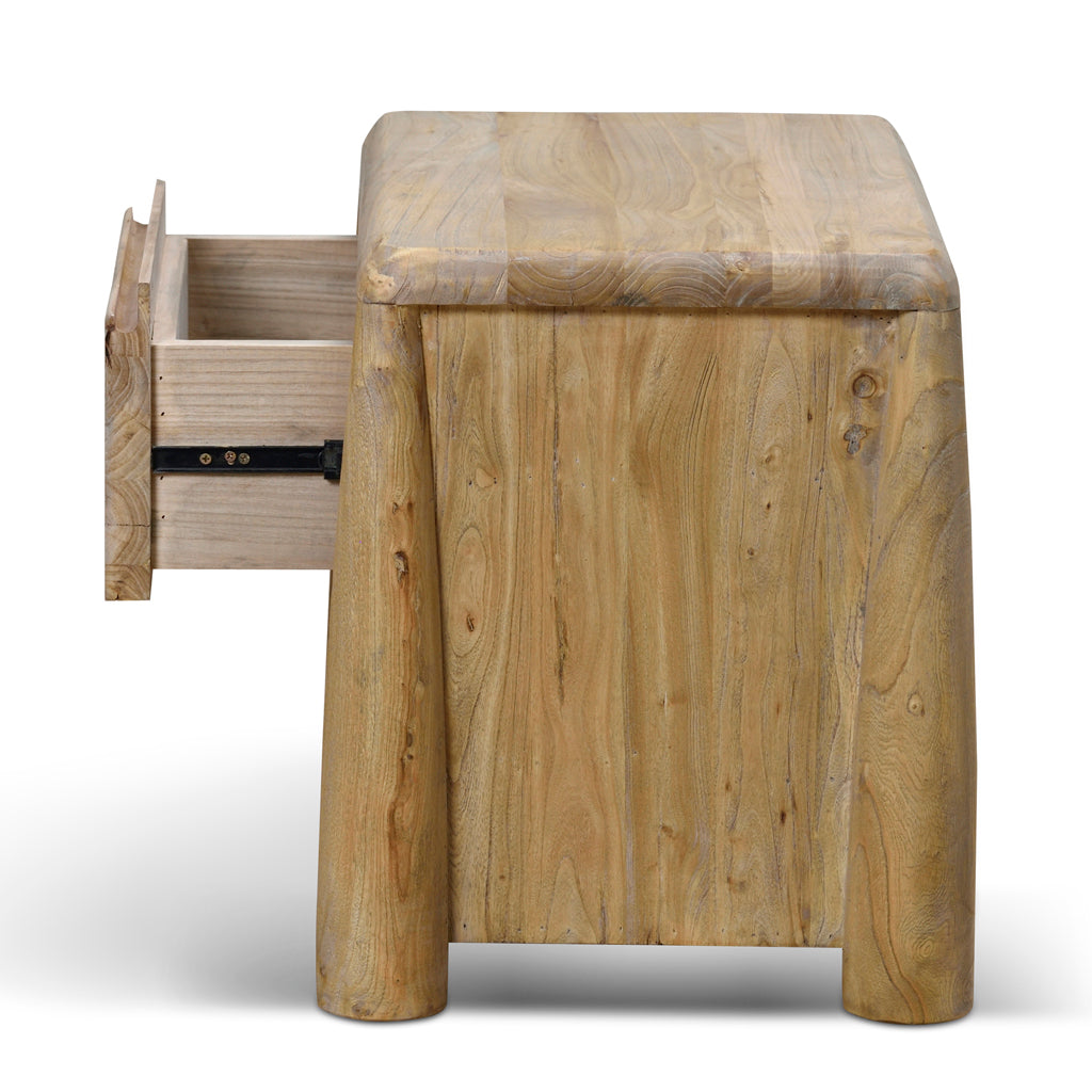 Varika 55cm Bedside Table - Natural