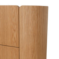 Arnar 60cm Bedside Table - Natural Oak