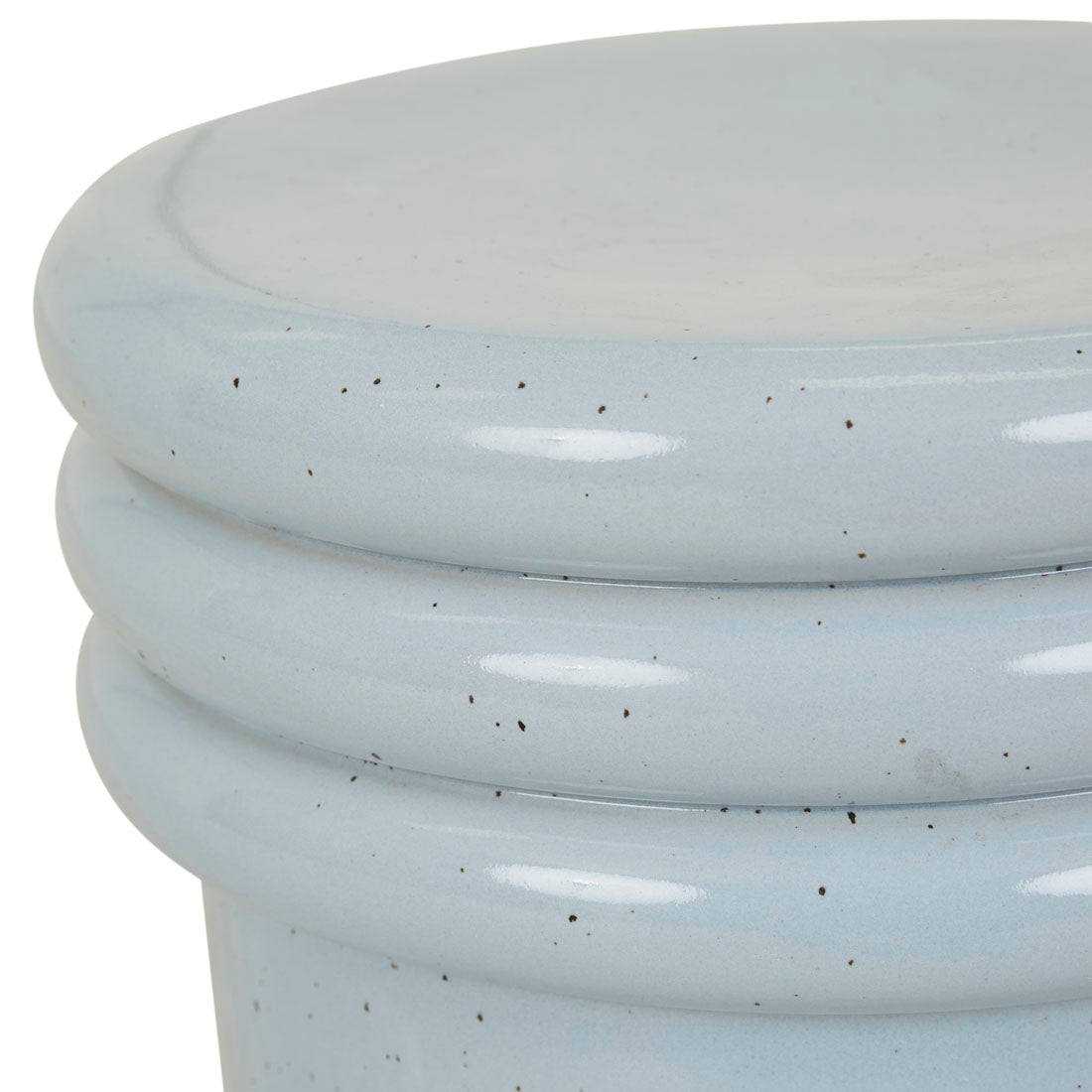 Hanson Round Side Table - Pale Blue