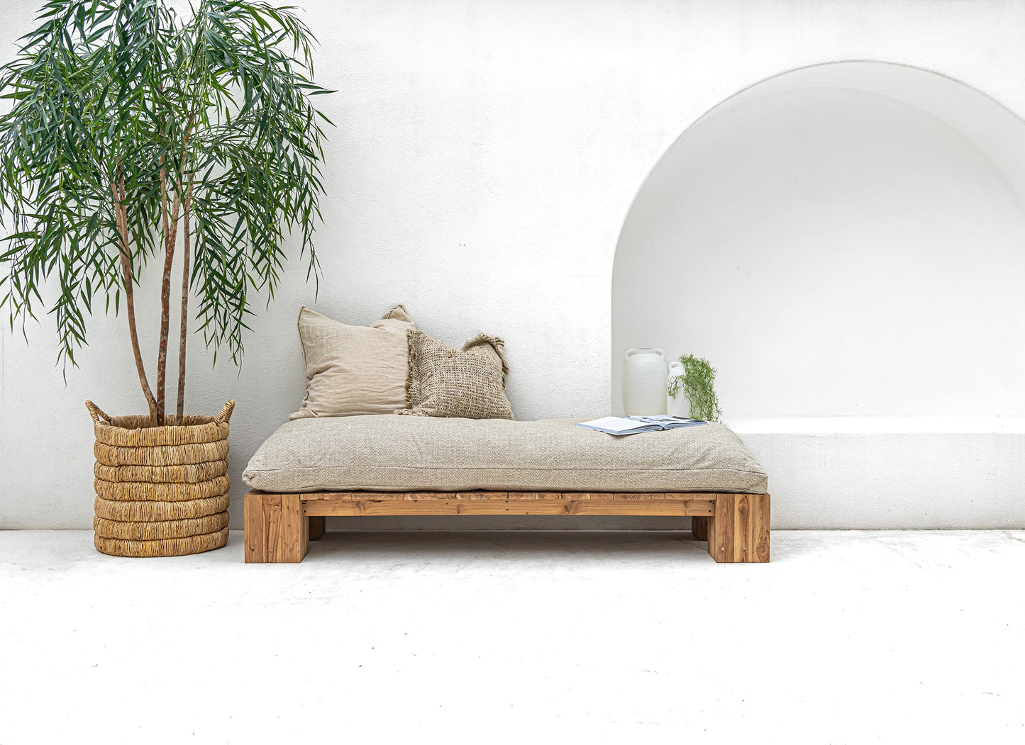 Simbah Bench Low | Luxury Natural