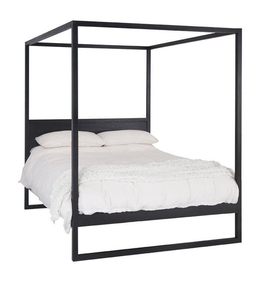 Strand Four Poster Bed | Black