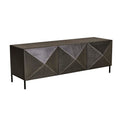 Amelie Facet Entertainment Unit - Gunmetal