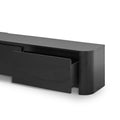 Anna Extendable TV Entertainment Unit - Full Black Oak